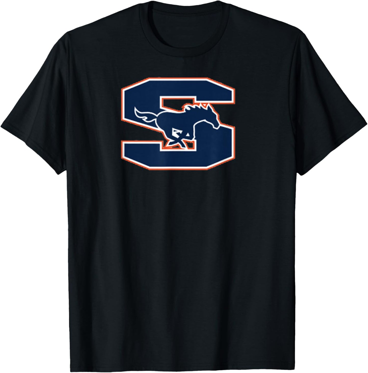 Sachse Mustangs T-Shirt - T-Shirt | Black