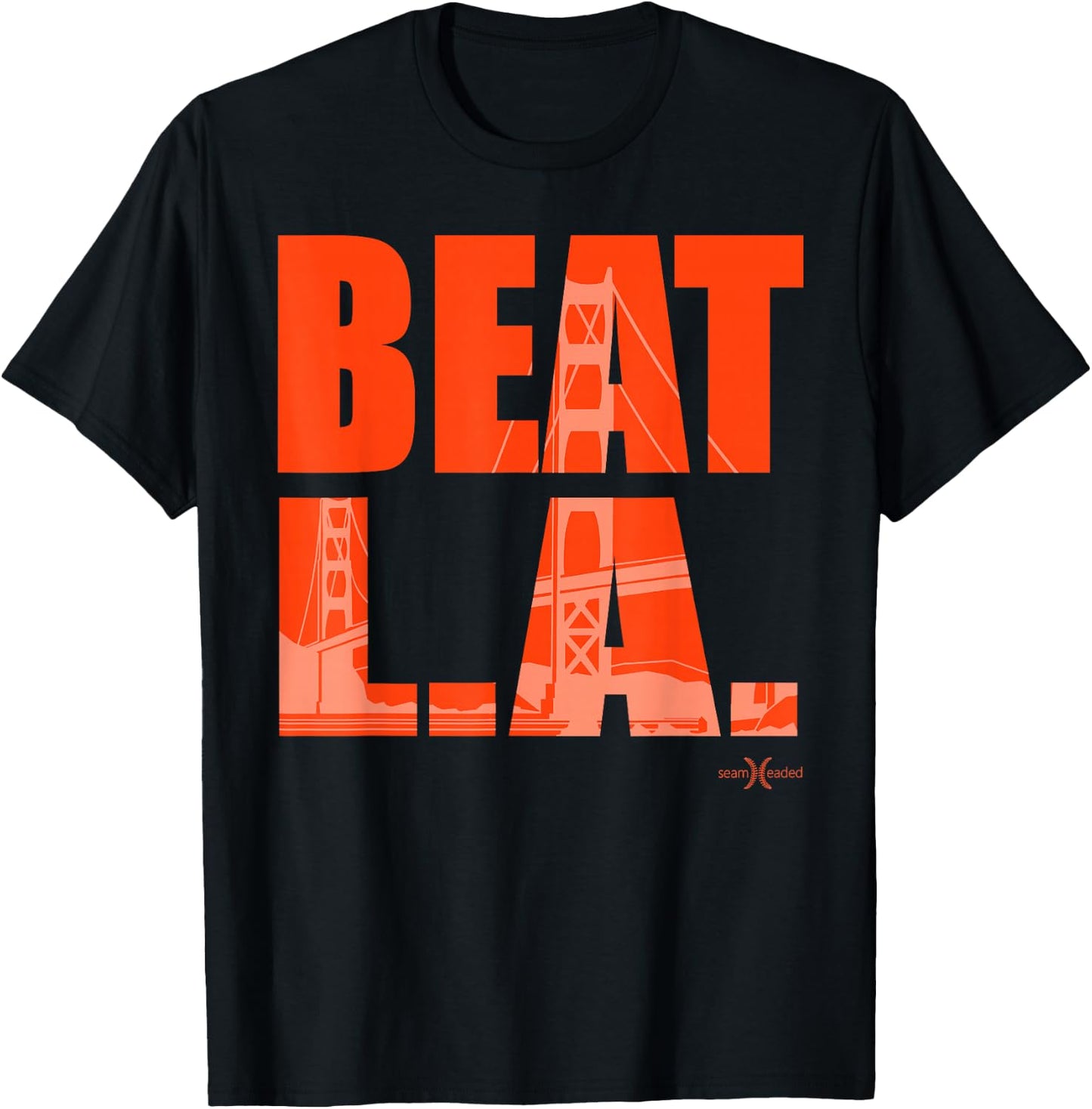 Beat LA | San Francisco Baseball T-Shirt - T-Shirt | Black