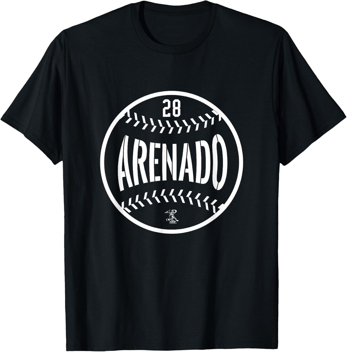 Nolan Arenado Baseball Line Gameday T-Shirt - T-Shirt | Black