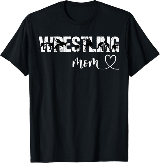 Wrestling mom T-Shirt - T-Shirt | Black