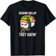Sashimi Rollin' They Hatin' Sushi Lover Japanese Food Pun T-Shirt - T-Shirt | Black