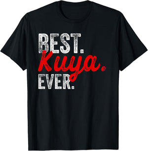 Best Kuya Ever, Pinoy, Filipino T-Shirt - T-Shirt | Black