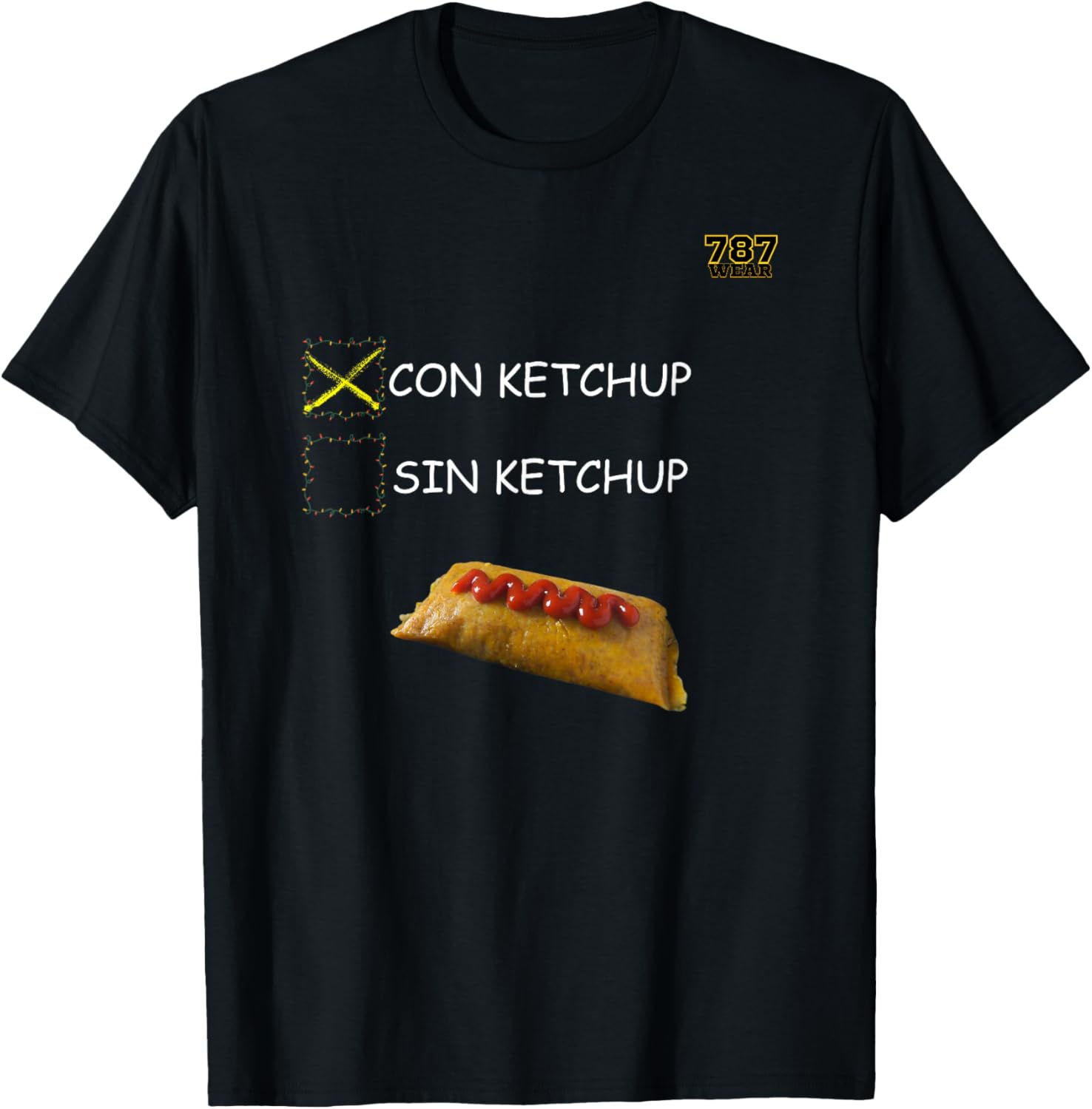 Pasteles Con Ketchup T-Shirt - T-Shirt | Black