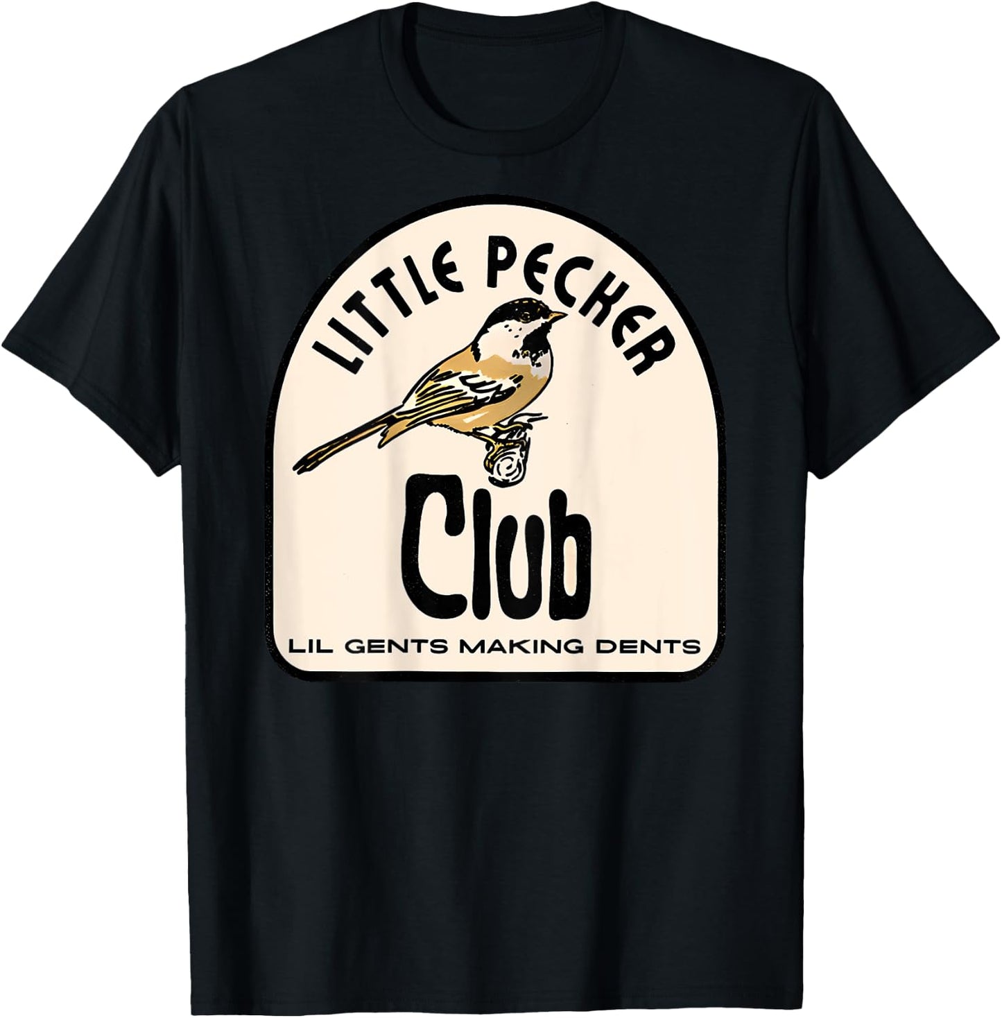Little Pecker Club T-Shirt - T-Shirt | Black