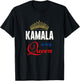 Kamala Is My Queen Kamala Harris V.P. T-Shirt - T-Shirt | Black