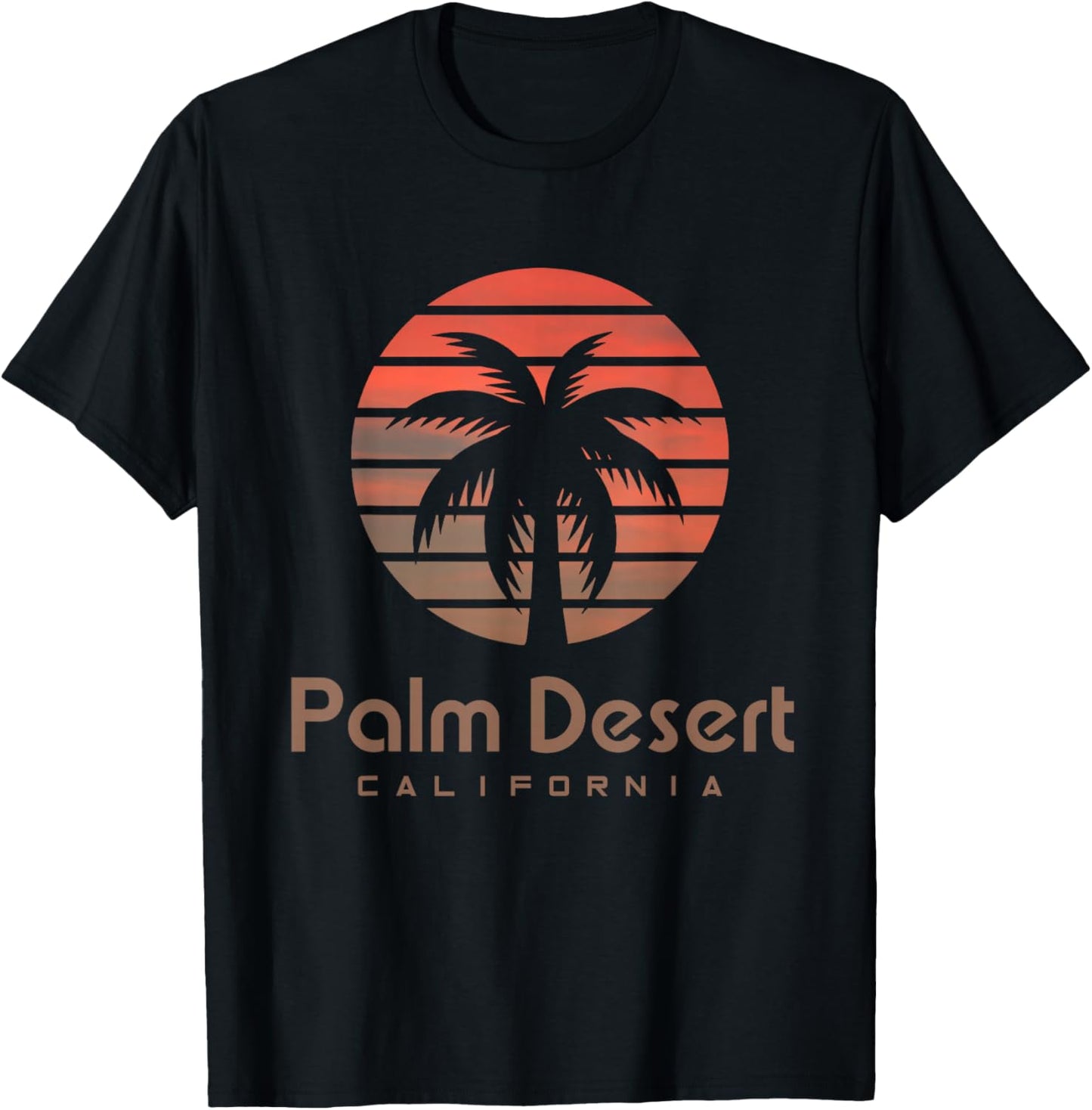 California Palm Desert T-Shirt - T-Shirt | Black