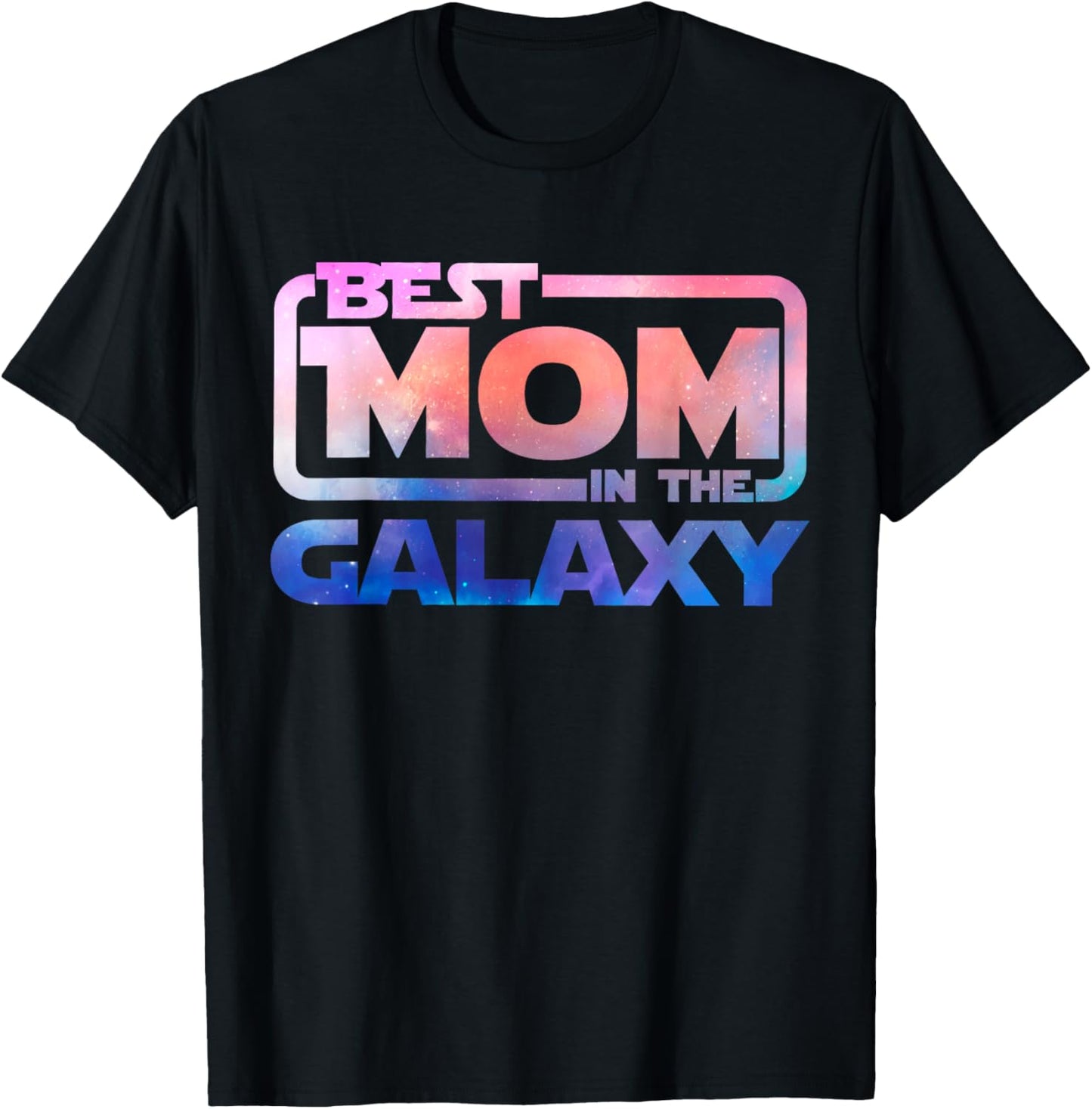 The best mom in the galaxy T-Shirt - T-Shirt | Black