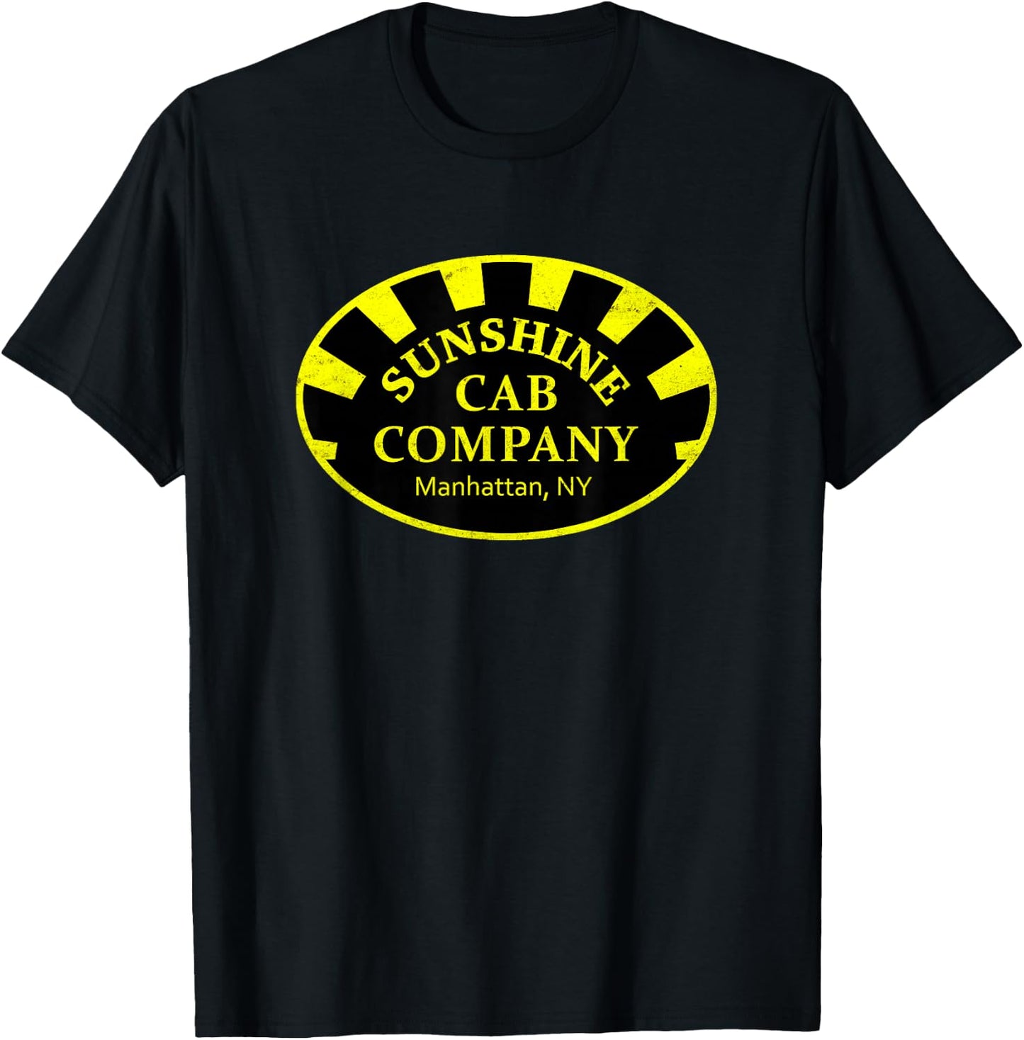 SUNSHINE Cab Company TAXI T-Shirt - T-Shirt | Black