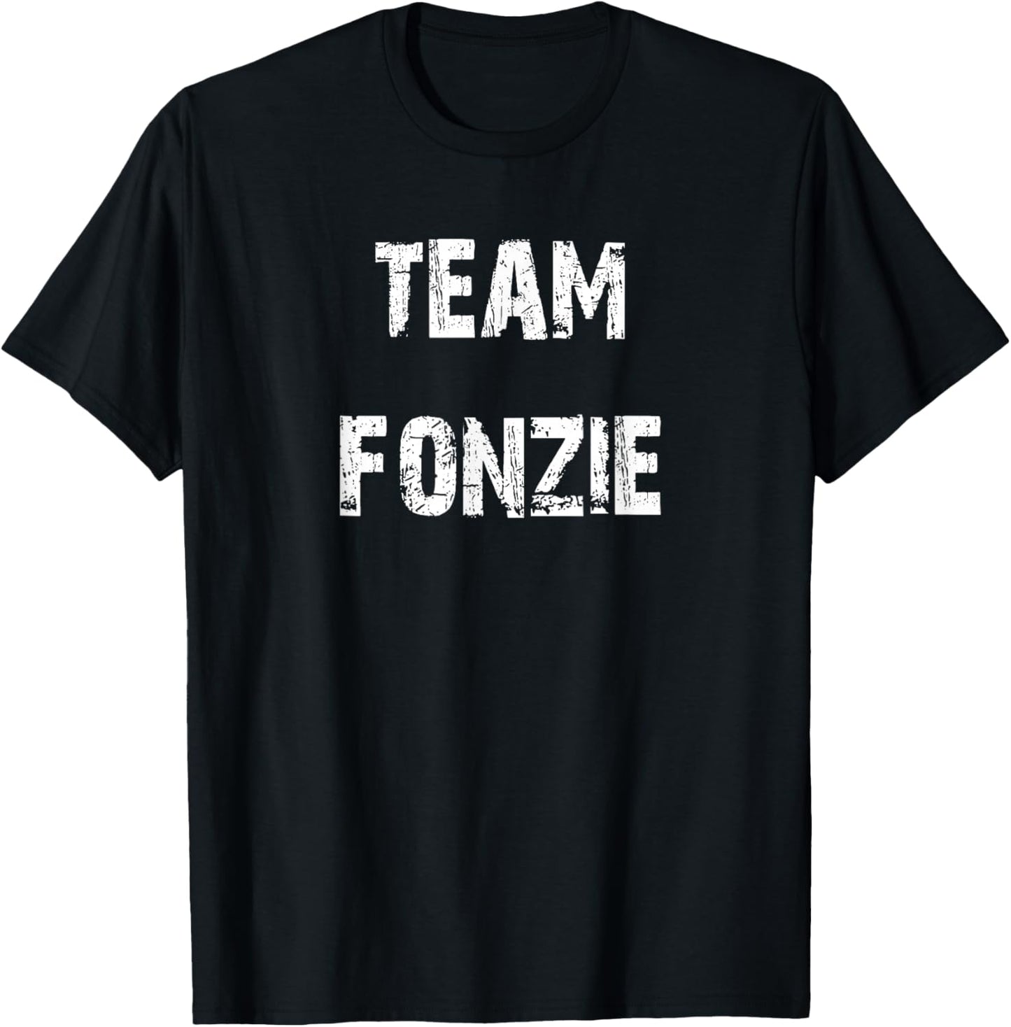 Team Fonzie T-Shirt - T-Shirt | Black