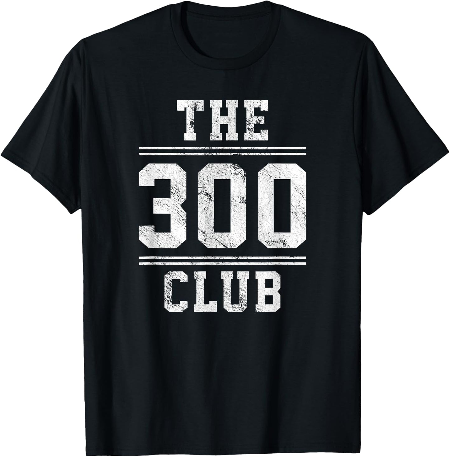 Bowling Team Shirt Co Perfect Bowling Game 300 Club Black -Adults T-Shirt - T-Shirt | Black