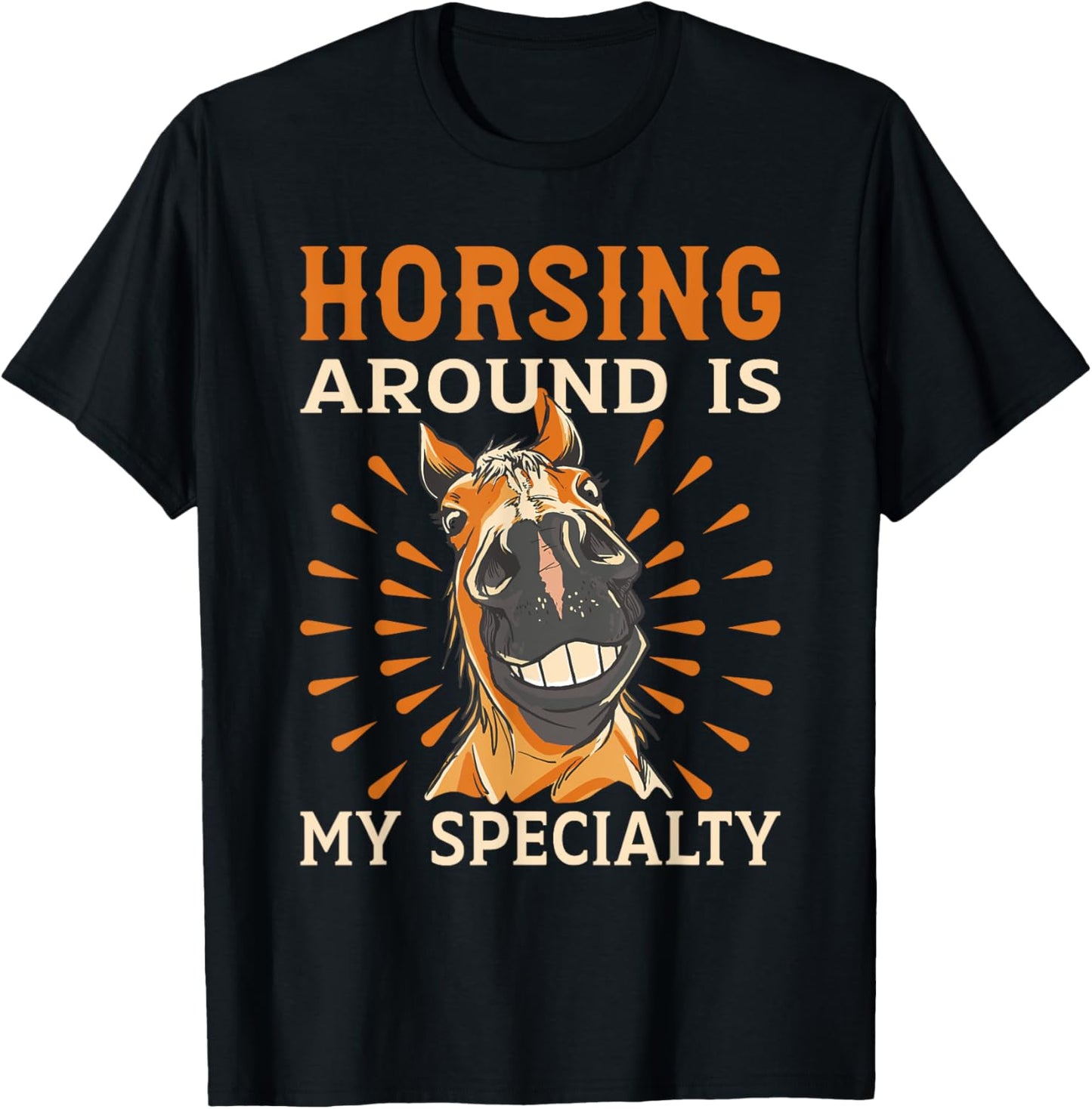 Riders' Rendezvous - Horsing Around Specialist T-Shirt - T-Shirt | Black