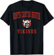 North Canton Hoover High School Vikings C1 T-Shirt - T-Shirt | Black