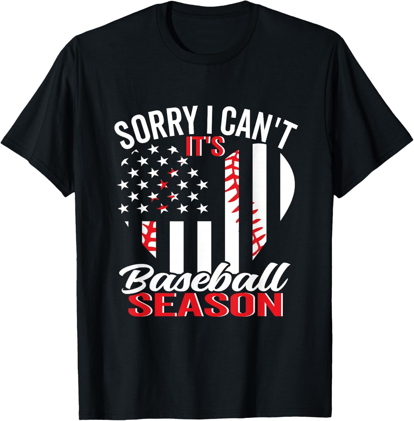 Baseball T-Shirt - T-Shirt | Black