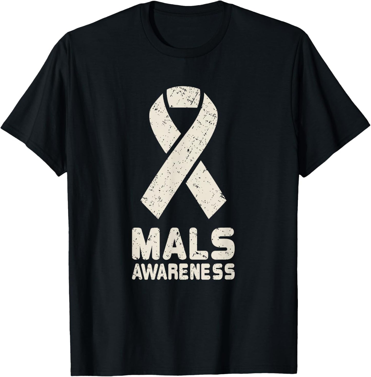 Median Arcuate Ligament Syndrome T Shirt MALS Awareness Gift T-Shirt - T-Shirt | Black