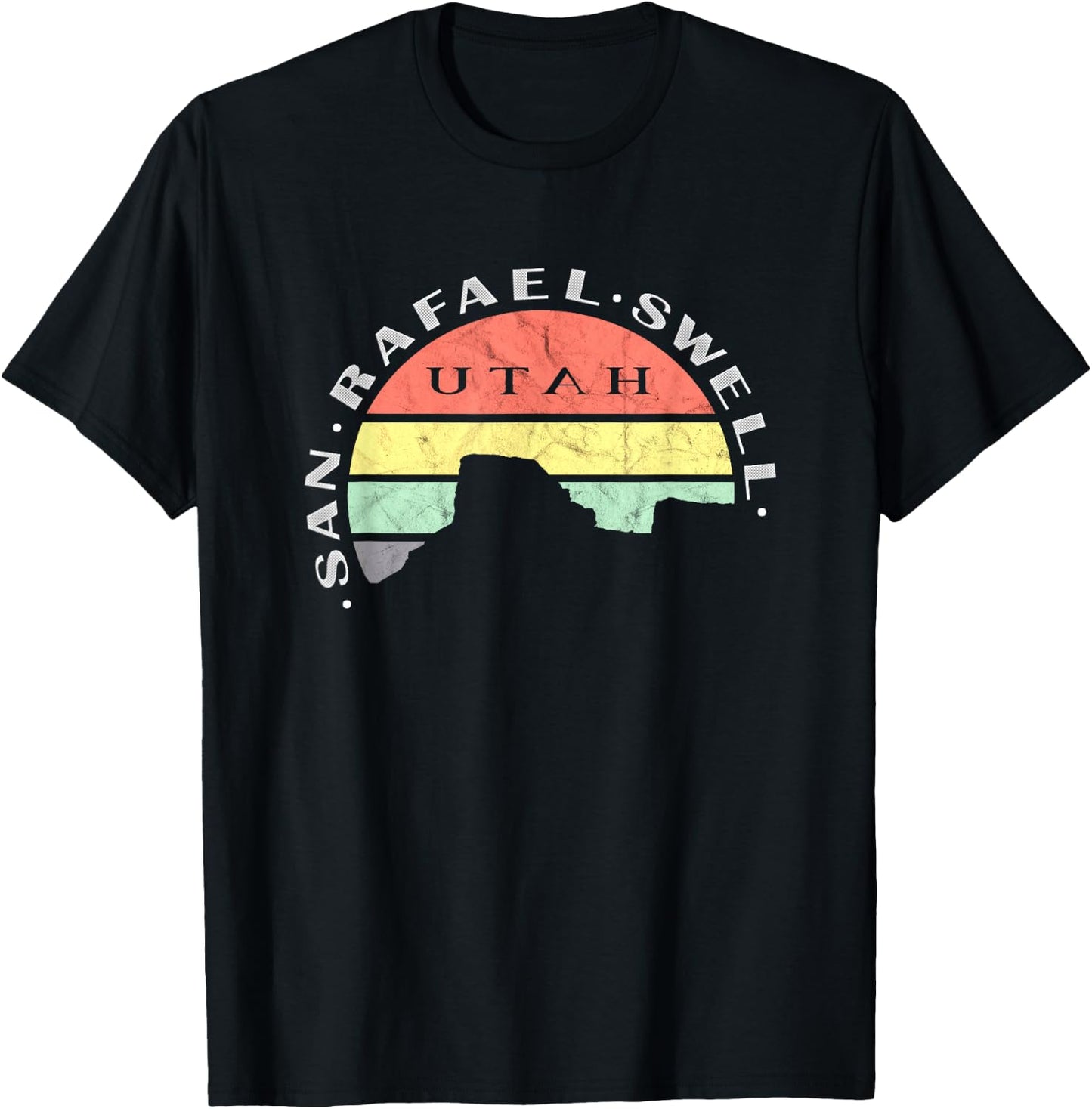 San Rafael Swell Utah T-Shirt - T-Shirt | Black