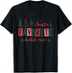Santa's Favorite Dental Crew Teeth Christmas Xmas Pajamas T-Shirt - T-Shirt | Black