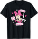 Minnie Mouse - Paris Bonjour Oui Oui T-Shirt - T-Shirt | Black