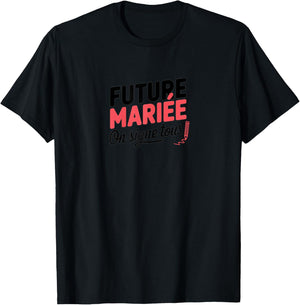 Bride To Be On Sign All Team Bride Humour EVJF , Black, S T-Shirt - T-Shirt | Black