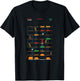Marvel Retro Gaming Deadpool Burger Time T-Shirt - T-Shirt | Black