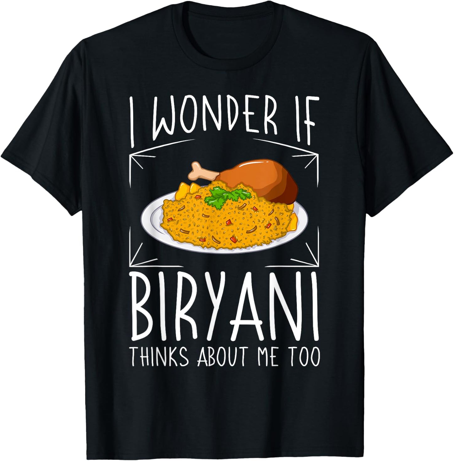 Biryani Gift Pakistani Food Chicken Dum Pot T-Shirt - T-Shirt | Black