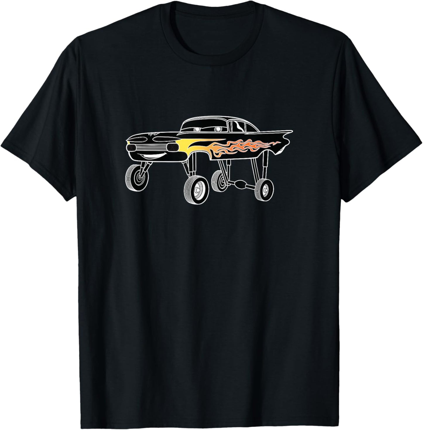 Disney Pixar Cars Lowrider Ramone Urban Style Portrait T-Shirt - T-Shirt | Black