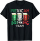 Mexican Drinking Team Beer Flag Mexico Lover Cinco De Mayo T-Shirt - T-Shirt | Black
