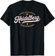 Heidelberg Gifts & Gear - Vintage Heidelberg - Black - Small - - Short Sleeve - - Classic Fit - Cotton 65%, Polyester 35% T-Shirt - T-Shirt | Black