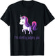 Silently Judging You Unicorn T-Shirt - T-Shirt | Black