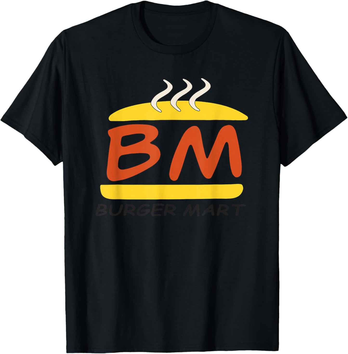Invincible Burger Mart Fast Food Restaurant Logo T-Shirt - T-Shirt | Black