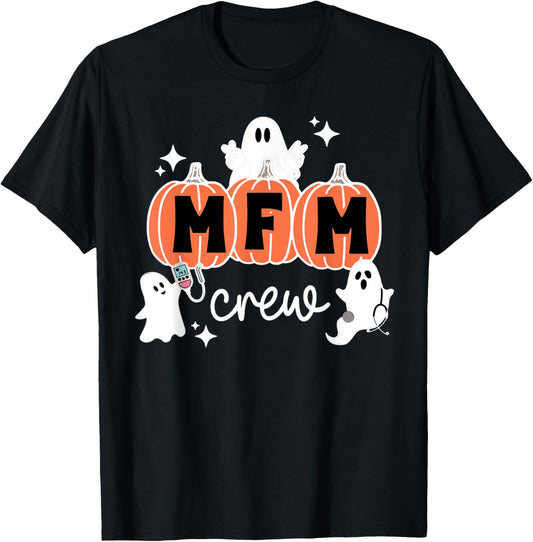 MFM Halloween Halloween MFM Crew Maternal Fetal Medicine Nu T-Shirt - T-Shirt | Black