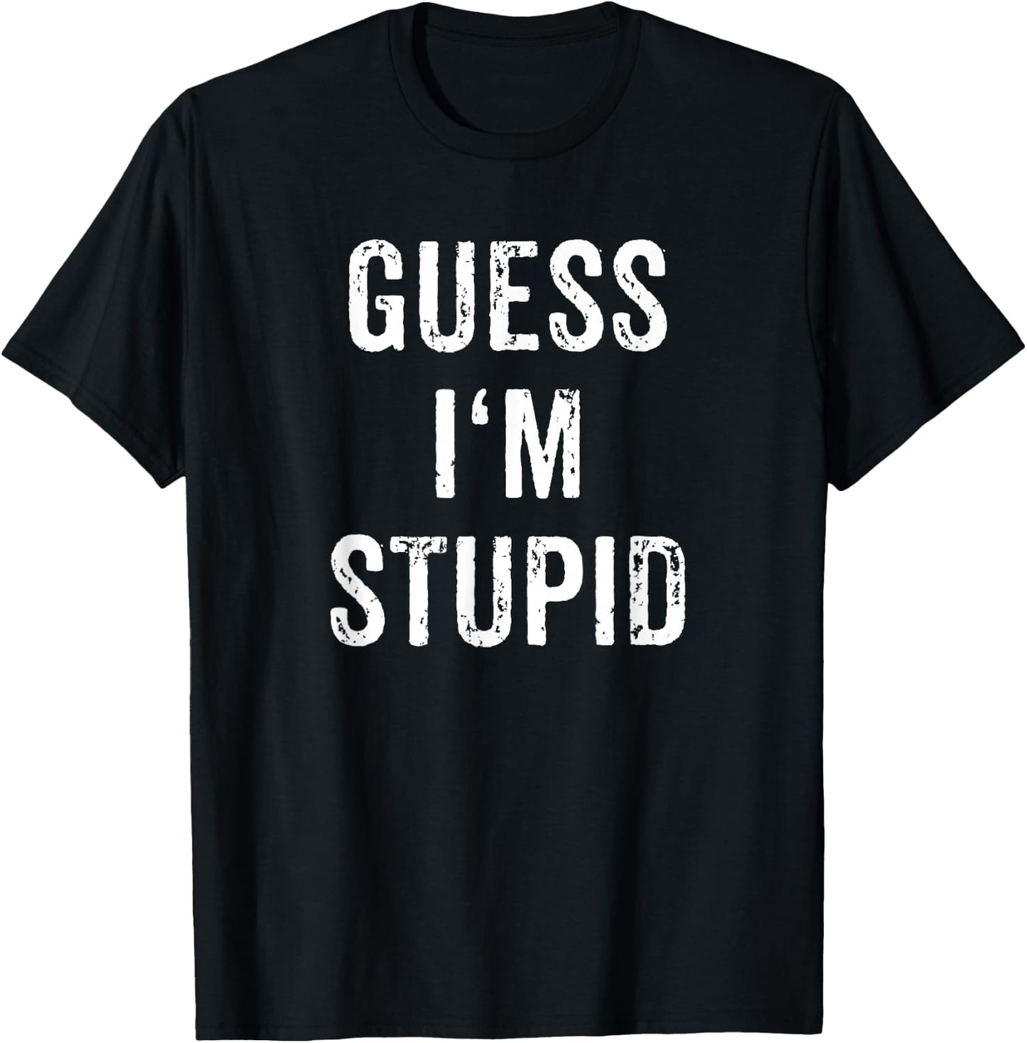 I'm Stupid Couple Best Friend Part 2 Matching Set T-Shirt - T-Shirt | Black