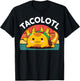 Taco Axolotl-Shirt Boys Girl Kids Funny Taco Tuesday Mexican T-Shirt - T-Shirt | Black