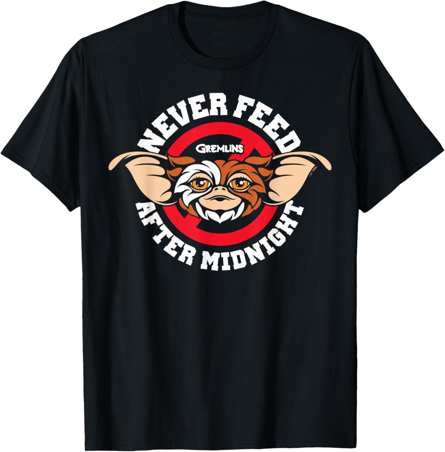 Gremlins - Never Feed After Midnight T-Shirt - T-Shirt | Black