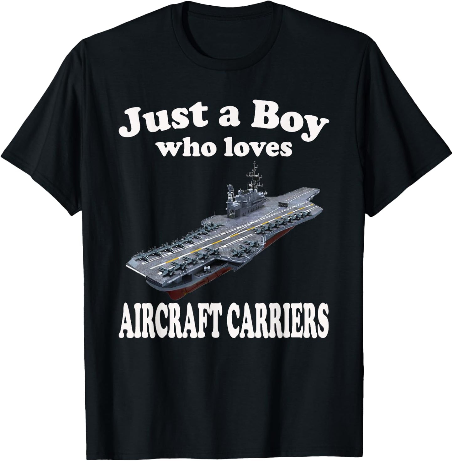 Aircraft Carrier USS Midway CVA-41 CVB-41 Adults Kids T-Shirt - T-Shirt | Black
