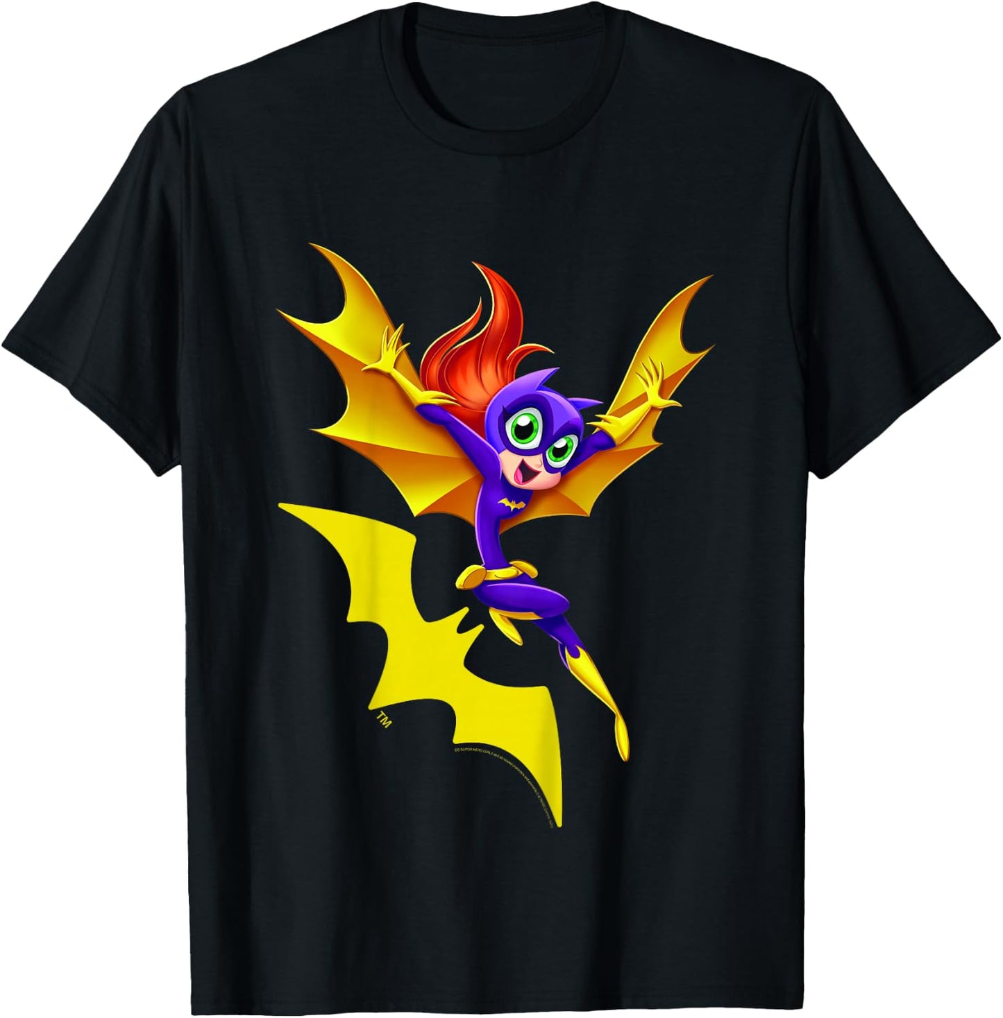 Kids DC Comics Super Hero Girls Batgirl T-Shirt - T-Shirt | Black