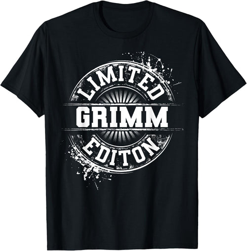 GRIMM Funny Surname Family Tree Birthday Reunion Gift