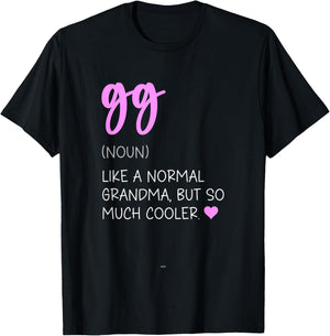 GG Definition Cute Mother's Day Noun T-Shirt - T-Shirt | Black