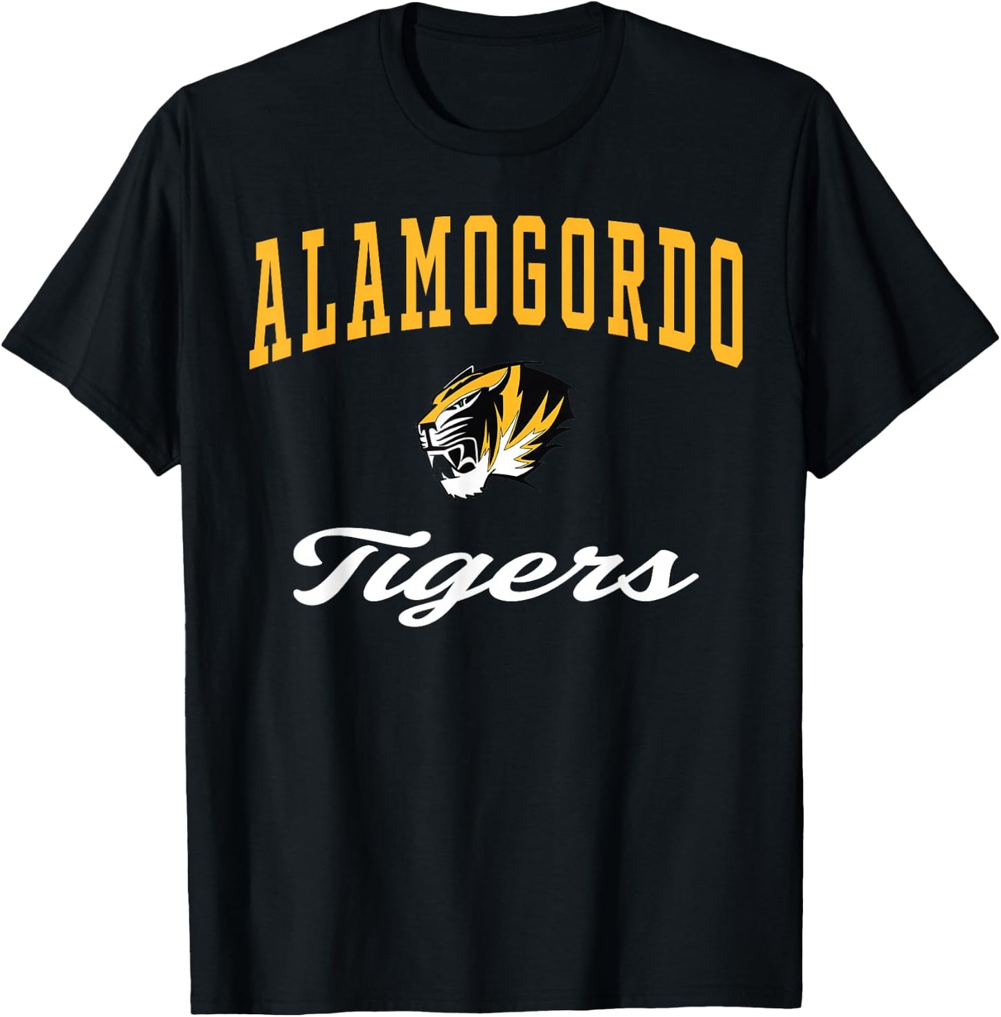 Alamogordo High School Tigers C3 T-Shirt - T-Shirt | Black
