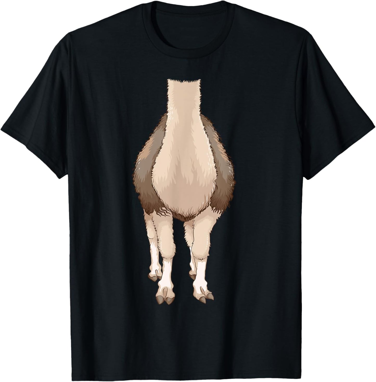 Cool Headless Llama | Funny Lazy DIY Halloween Costume Gift T-Shirt - T-Shirt | Black