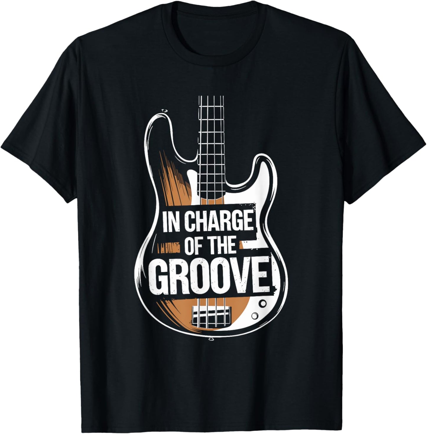 Bass Player Musician for Bass Guitar Bassist T-Shirt - T-Shirt | Black
