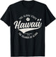 Hawaii The Aloha State Hawaiian Islands Souvenir Vintage T-Shirt - T-Shirt | Black