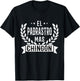 El Padrastro Mas Chingon Spanish Stepdad Fun T-Shirt - T-Shirt | Black