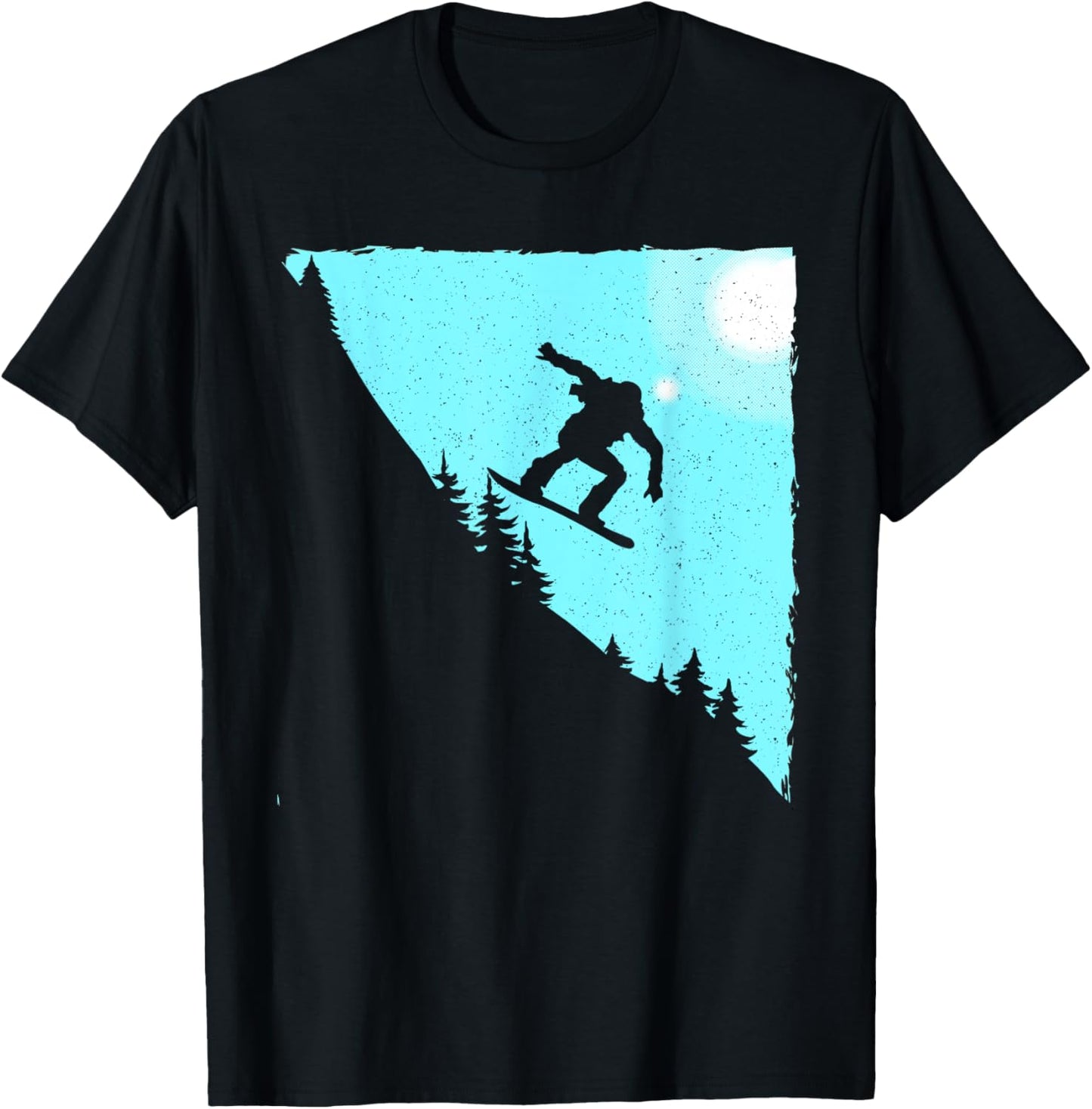Funny Snowboarder Art Women Team Snowboarding Lover T-Shirt - T-Shirt | Black