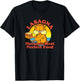 Garfield Lasagna Nature's Most Perfect Food Garfield Circle T-Shirt - T-Shirt | Black
