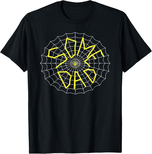Charlotte's Some Dad Spider Web T-Shirt - T-Shirt | Black
