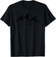 Utah Women Kids | Utah Mountain Souvenir Gift T-Shirt - T-Shirt | Black