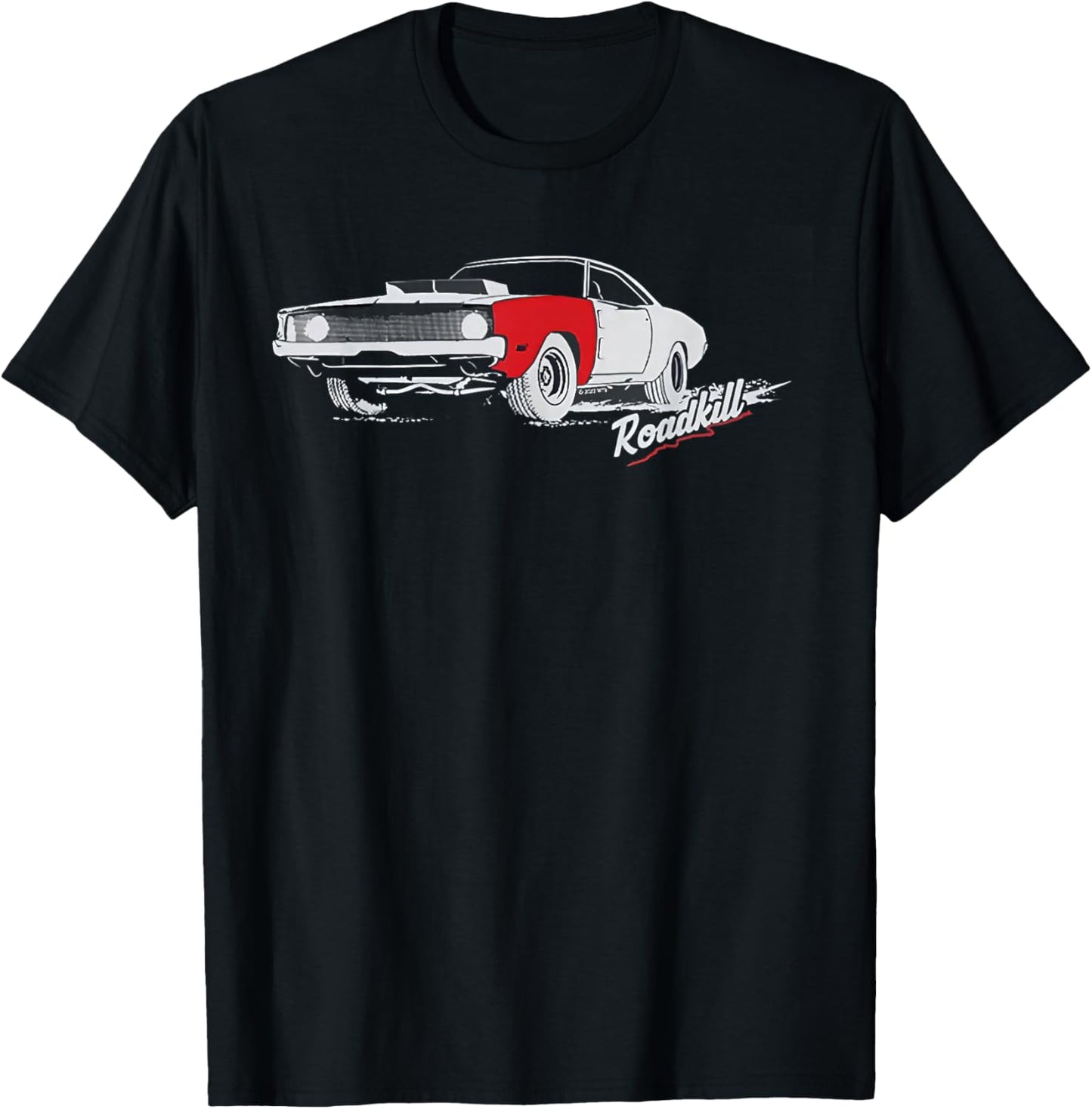 Motortrend Roadkill Stubby bob T-Shirt - T-Shirt | Black