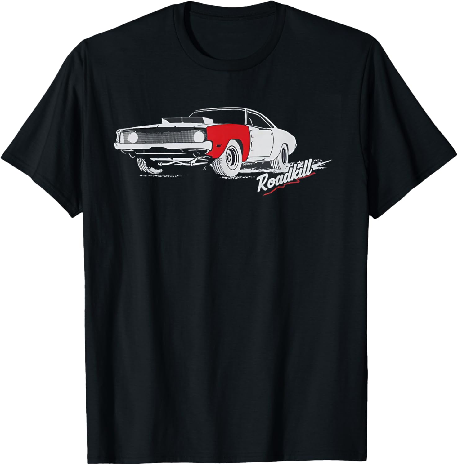 Motortrend Roadkill Stubby bob T-Shirt - T-Shirt | Black