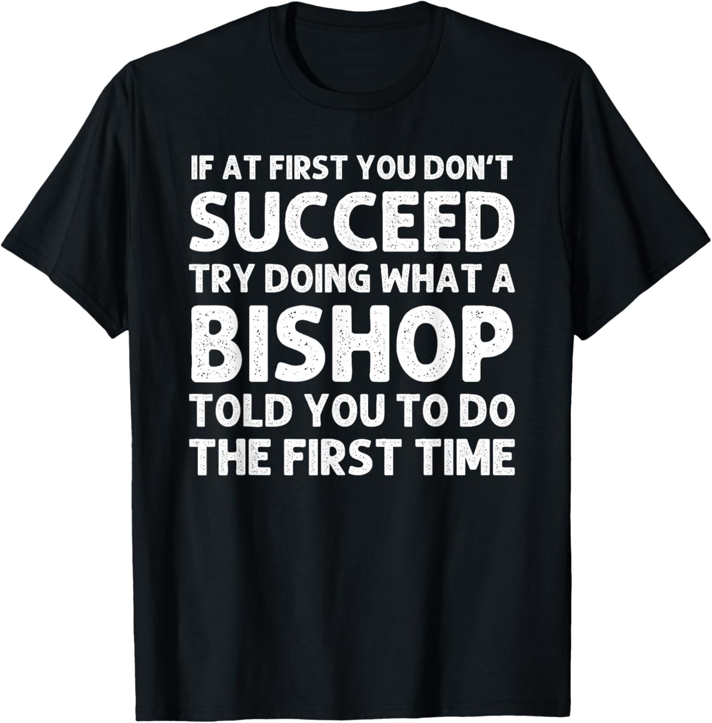 BISHOP Funny Surname Family Tree Birthday Reunion Idea T-Shirt - T-Shirt | Black