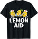 Lemon Aid Funny Lemonade Funny Lemons T-Shirt - T-Shirt | Black